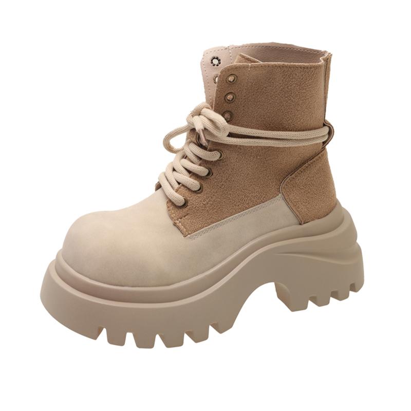 Fashion Ankle Boots for Women Flats Platform Fashion Sport Shoes Dress Casual Designer Winter Boots 2025 New Goth Mujer Chelsea Botas