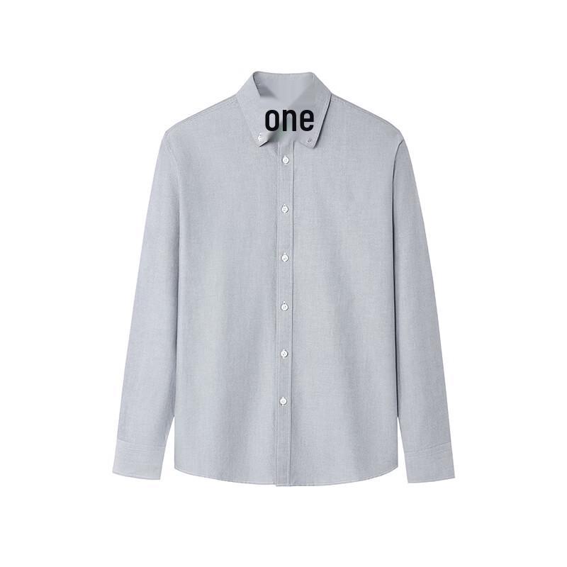 HLA Men's Long Sleeve Casual Shirt