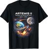 Artemis II Rocket Space Launch Back To The Moon Mission 2026 T-Shirt