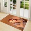 Elegant Fashion Portrait Carpet Rug Soft Washable Antislip Home Living Room Sofa Mats Personalized Christmas Rug