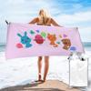 Spielen Sago Mini Rosa Strandtuch Weiche Mikrofaser Schnelltrocknend Saugfähig Schnelle Handtücher Für Bad