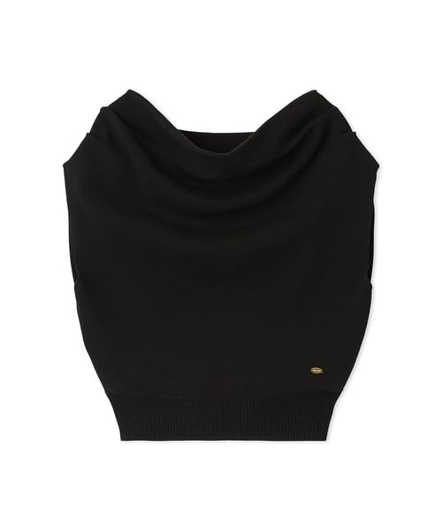 

Lily Brown Draped Knit Top LWNT252027 Black Women s чёрный