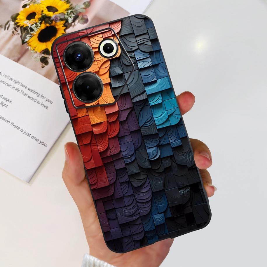 For Tecno Camon 20 Pro 5G Case Marble Cover For Tecno Camon 20 Bumper Soft Silicone Phone Cases For Camon20 Pro CK8n CK7n Fundas