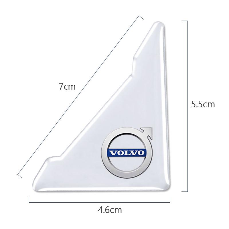 2/4Pcs Silicone Car Door Corner Cover Anti-scratch Stickers For Volvo XC90 V90 V60 XC60 V40 EC40 EX40 S80 S60 S90 C40 XC40 V70 X