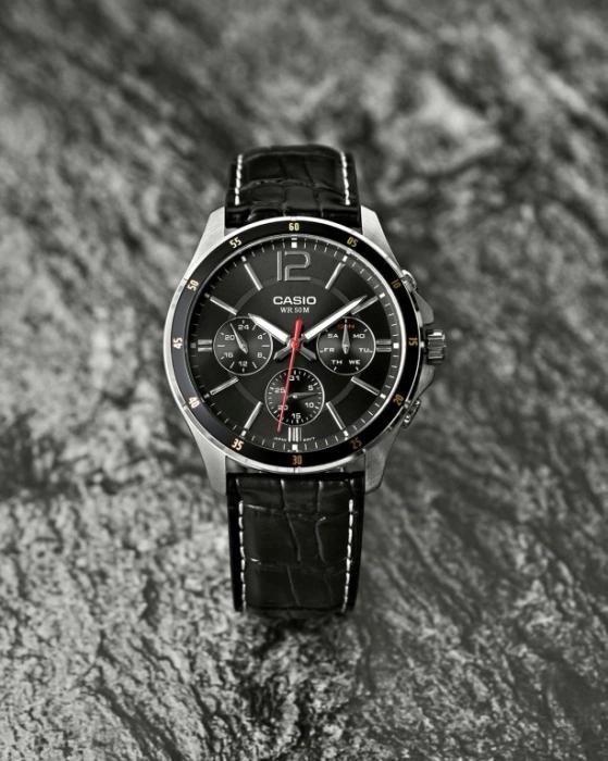 Zegarek Męski Casio Mtp-1374L-1Av (Zd064B) + Box