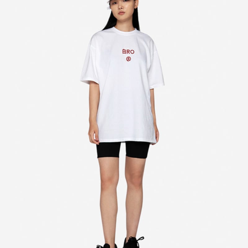 

BAEKRO WHITE DENIM LOGO CAP F