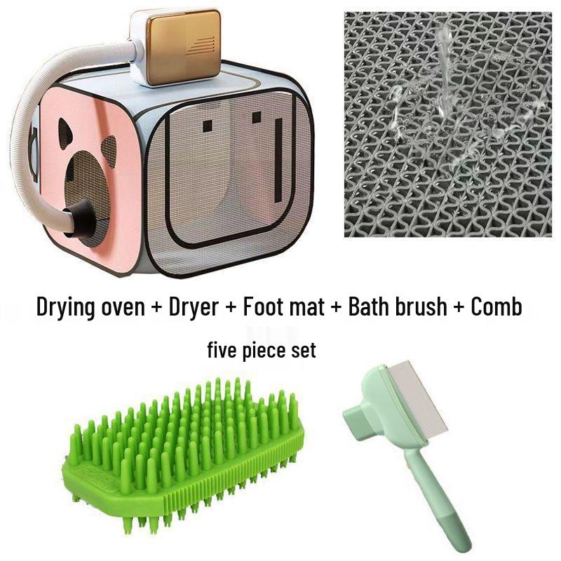 Portable Pet Dryer Box for Cats & Small Dogs