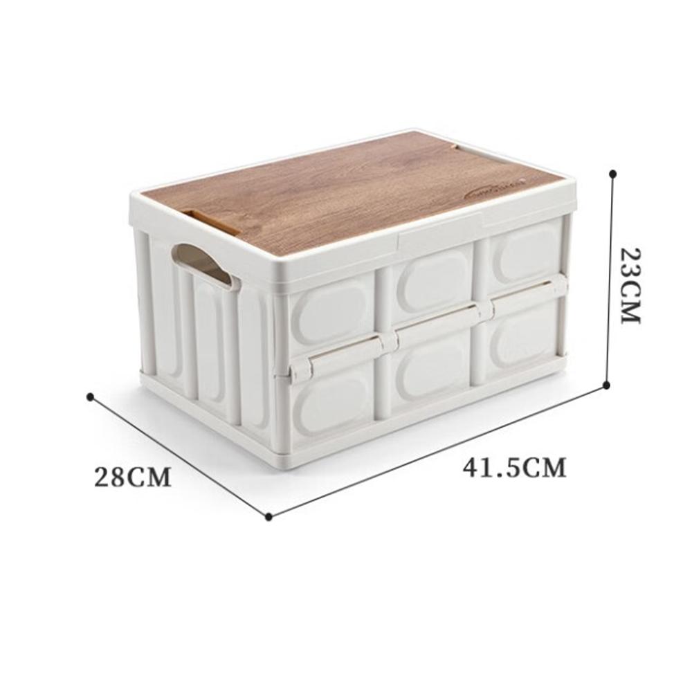 

WhoTman Storage Organizer Ящик для хранения, деревянный ящик, большой объем, цветочный горшок, складной ящик для кемпинга, органайзер для кемпинга на открытом воздухе