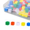 100Pcs Centimeter Cubes Blocks Development Color Sorting Toys Math Learning Counting for
