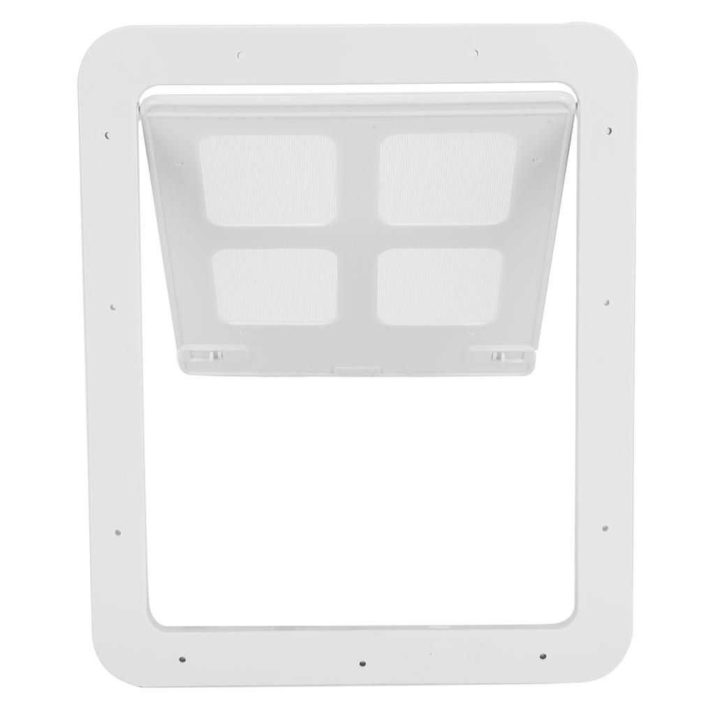 Pet Small Dog Cat Screen Door Sliding Screen with Magnetic Flap Supply Ventilationwhite Large