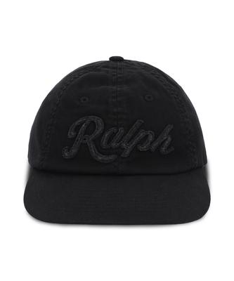 POLO RALPH LAUREN Herringbone Ball Cap - Black