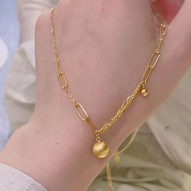 

Ожерелье из имитации золота Шаджин: «Пусть ваши желания сбудутся» - Элегантные и долговечные украшения для женщин.