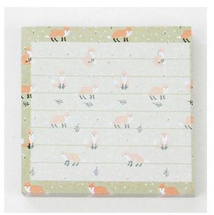 80Pages/set Kawaii Small Fresh Floral Stripe Memo Pads Diy Sticky Notes Diary Post Guestbook Stickers Stationery Office School