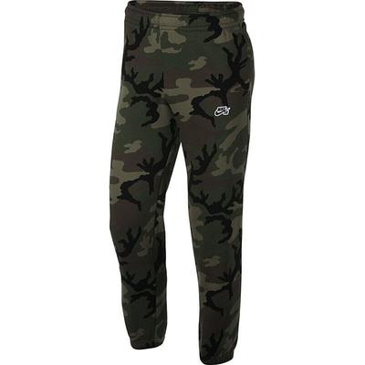 SB Logo Camouflage Print Fleece Comfortable Casual Knit Sports Pants Men Bottoms Green AT9884-222
