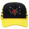 Stranger Things Mesh Cap Hellfire Printed Baseball Cap Outdoor Casual Breathable Truck Cap Men's Cap Women