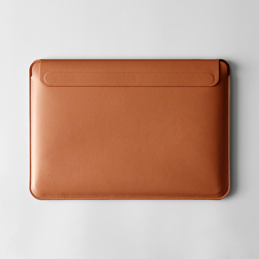 Ekeepment Macbook Air Pro Laptop Leather Pouch Sleeve Bag Leatherpro 2Nd Gen 13-Inch Size A (B Type)