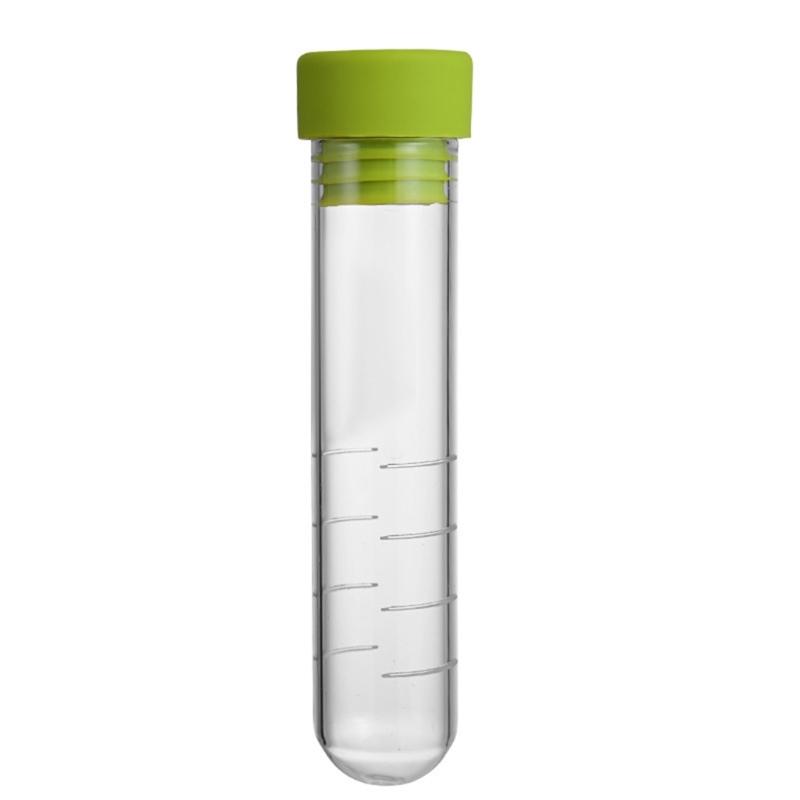 

Portable Teas Maker Steeper Diffuser Glass Test Tube Design Teas Infuser Strainer with Silicone Stopper For Home Brewing 1