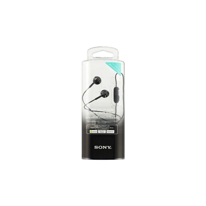 Ecouteurs - Sony - MDR-EX110AP - Intra-auriculaires - Filaire - Noir