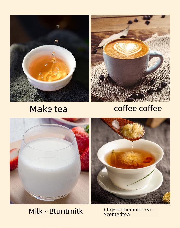 Bule De Aço Inoxidável: Chaleira e Pote de Óleo Multiuso com Filtro para Uso Doméstico e Comercial (Disponível nos tamanhos 20/32/48/70 oz)