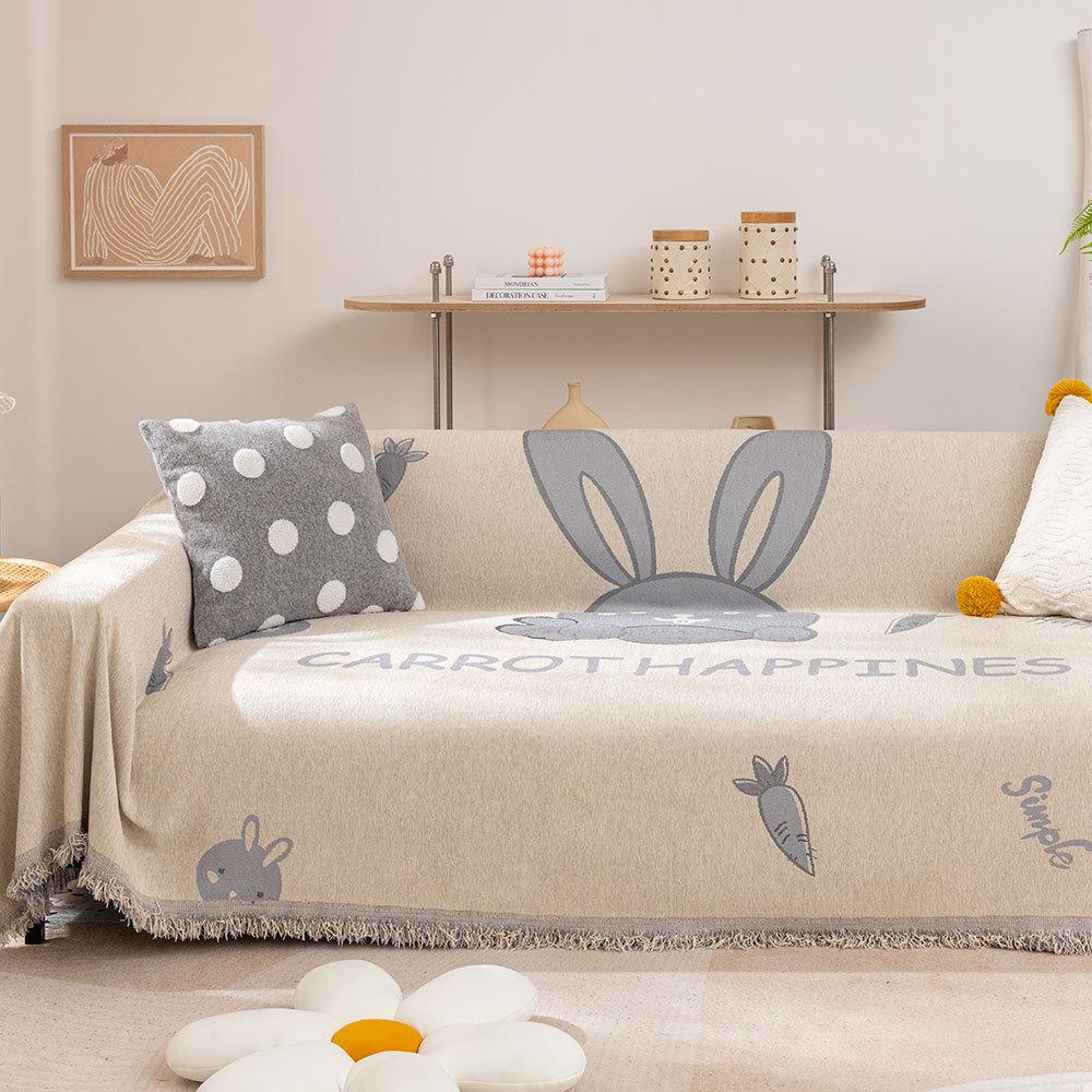 Lux Ușor Nordic Culoare Solidă Chenille Sofá Husă All-Inclusive Prosop Patru Sezoane Universal Gros Husă de Protecție Sofá Prosop Sofá