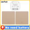 Battery-free, Waterproof, Self-powered Smart Switch; Wireless and Adhesive, Remote Control for Easy Household Use.