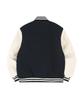 Raw Lab R Old School Heavy Varsity Jacket (Navy)