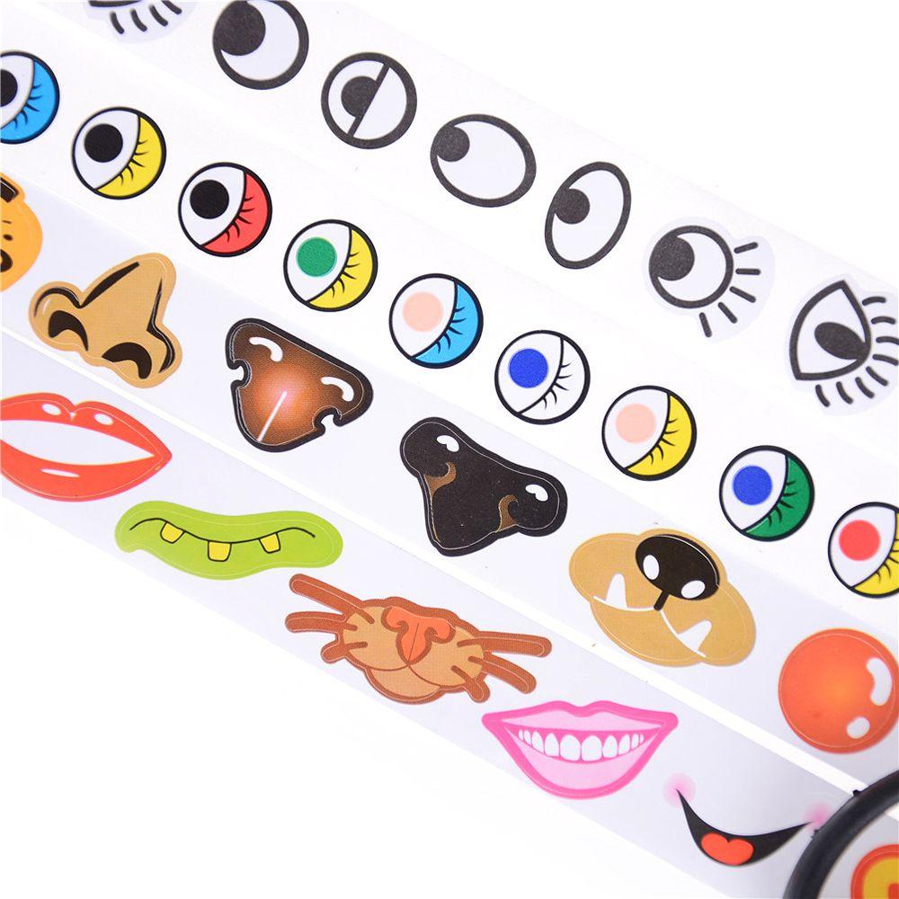 Animal Crafts Materials Birthday Gifts Stickers Educational Toys Glue Stickers Eyes / Nose / Mouth