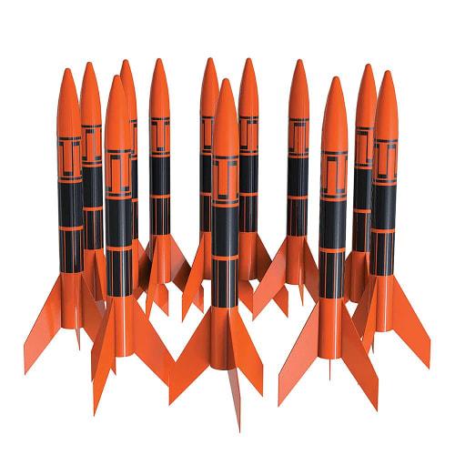 Estes 1751 Alpha III Model Rocket Assembly Kit Bulk Pack (12 Units)