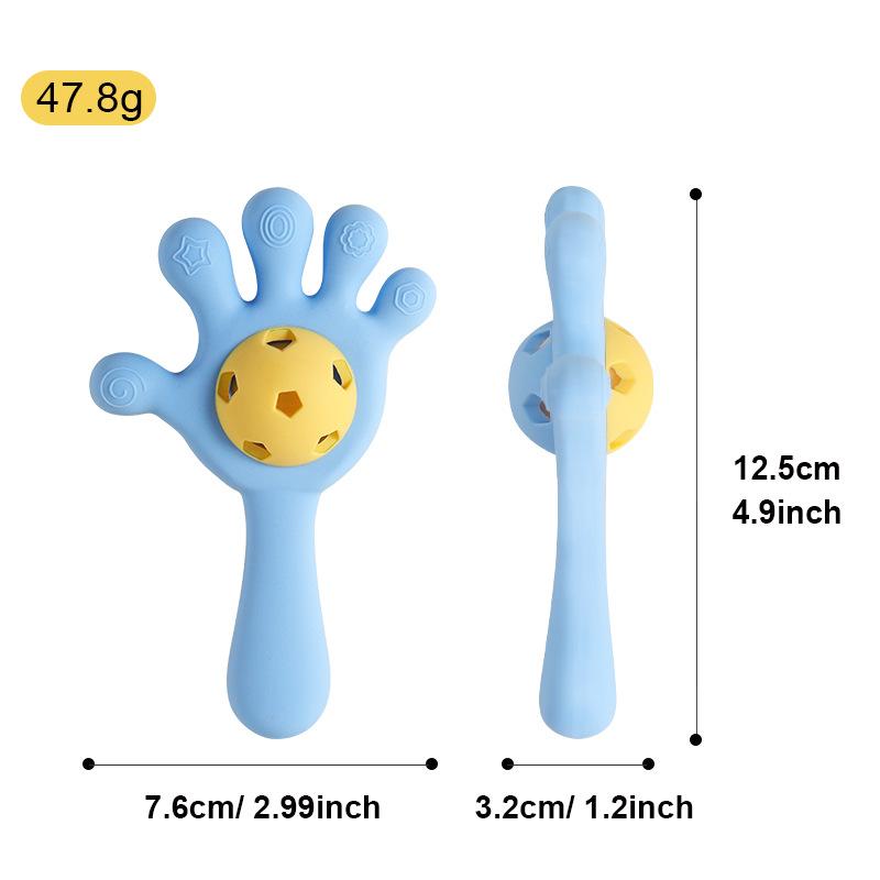 1pc Baby Palm Silicone Teether Toys Babies Accessories Newborn Sucking Chew Toys Nipple Holder Baby Nursing accessoire
