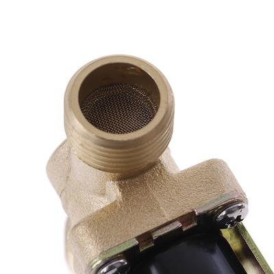 G1/2'' mosazný elektrický solenoidový ventil DC 12V 24V AC220V pro solární ohřívač vody