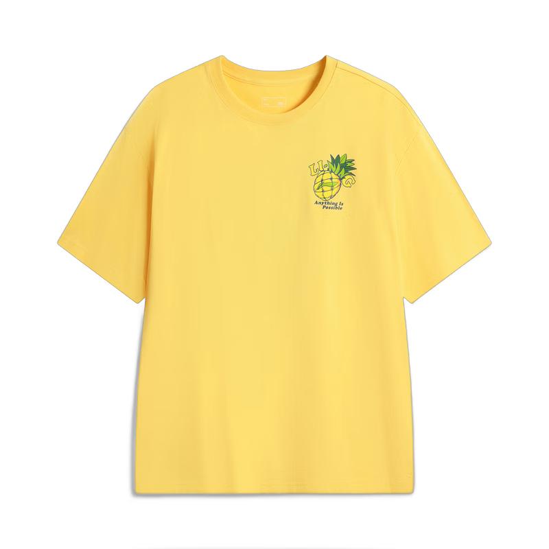 Li-Ning Men's & Unisex Short Sleeve Sportstyle T-Shirt