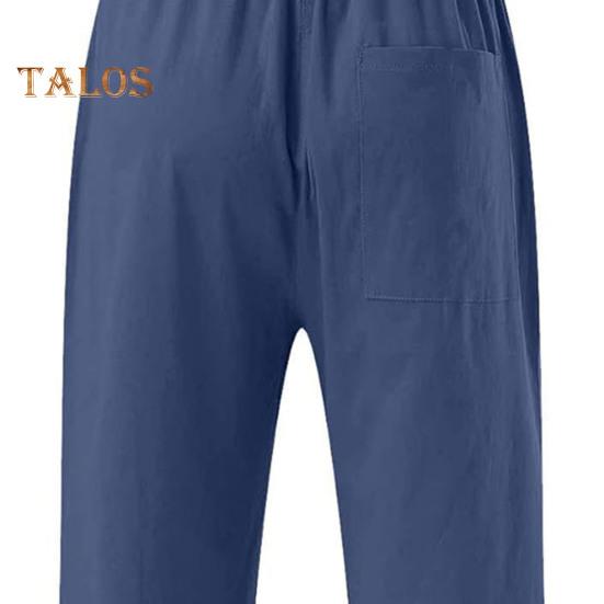 Pantaloni tăiați pentru femei, de culoare uni, pantaloni largi, la jumătatea gambei, cu talie elastică Pantaloni casual în stilul navetei