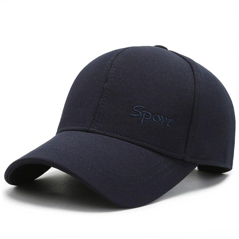 

NORTHWOOD Спортивная весенняя бейсболка для мужчин, однотонная бейсболка с козырьками для гольфа Snapback, кепка дальнобойщика 56-60 cm темно-синий