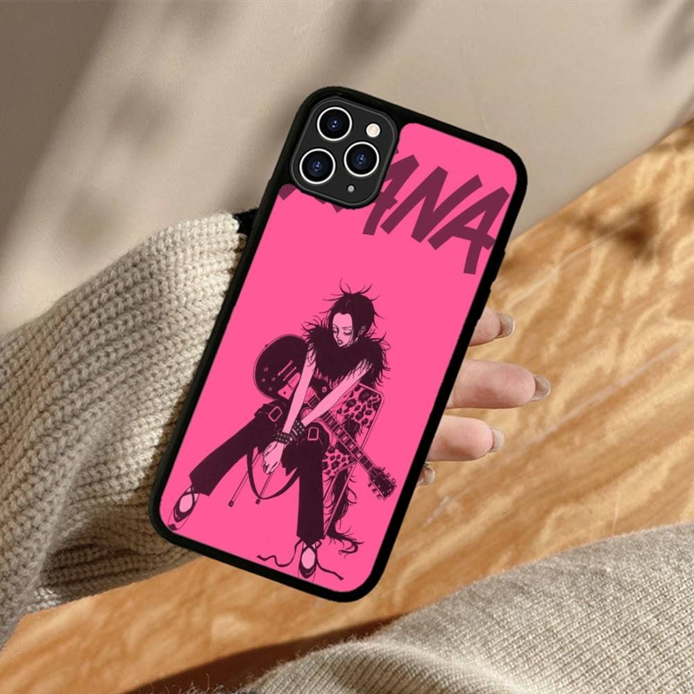 Anime Cool Nana Osaki Phone Case For iphone 11 12 13 14 15 Pro Max 17 16 Plus Hard PC+TPU Back Cover