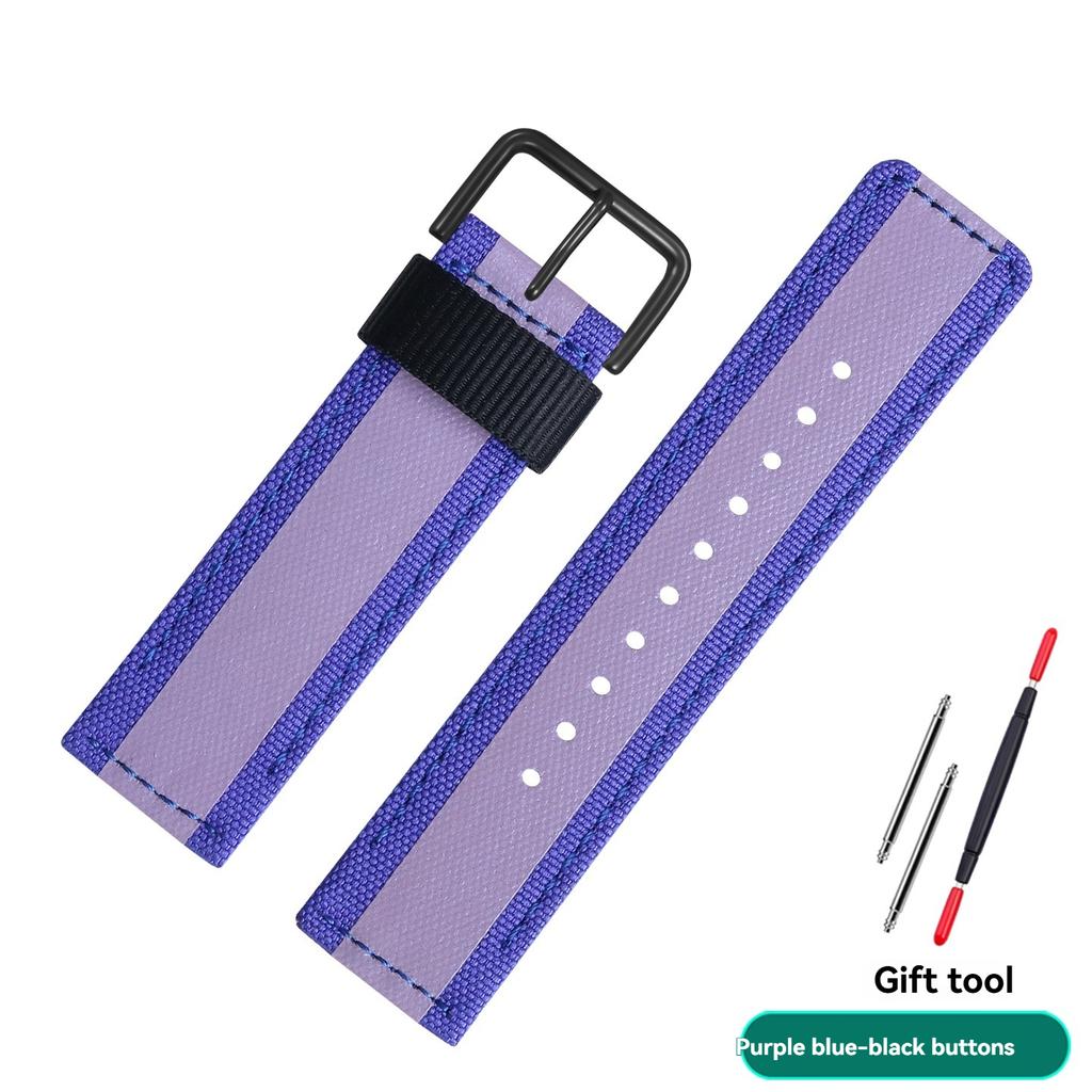 24mm Nylon Strap for Casio Outdoor Sports Watch 5637 GA-900 GA900 GA-900HC/TS/AS Waterproof Canvas Men's Bracelet Watchband