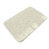 Coral Velvet Floor Mat, with Pebble Pattern Bathroom Carpet, Absorbent Non-Slip Door Mat for Bathroom Entryway Kitchen