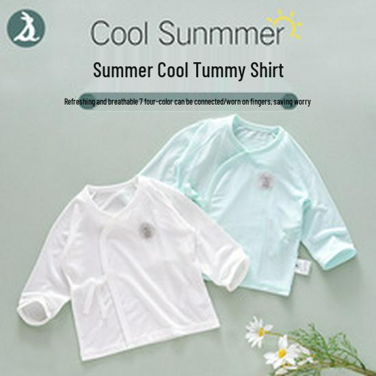 Newborn Cotton Sleeveless Baby Vest: Summer Base Layer & Belly Protector