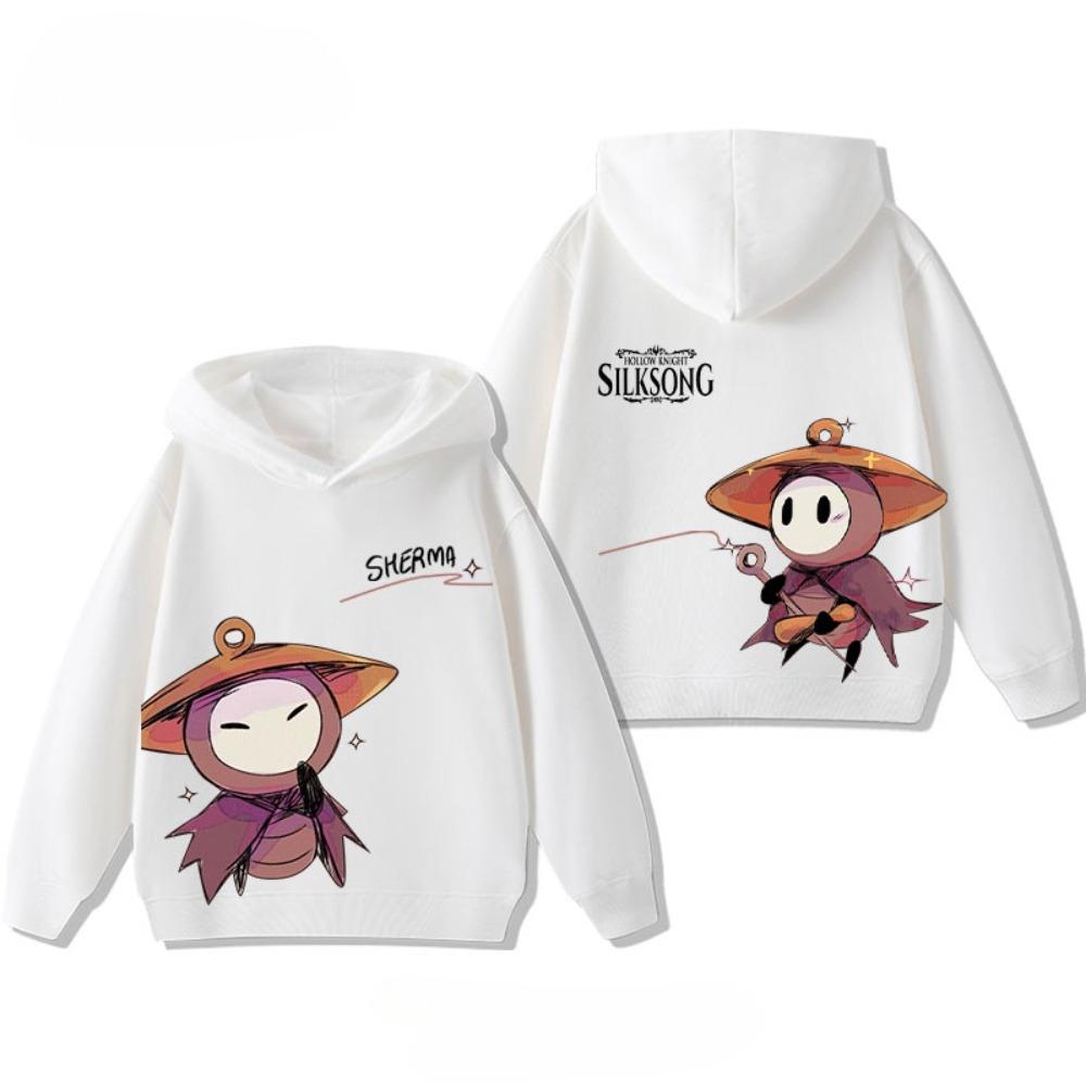 Hollow Knight Print Hoodie Fashion Men Women Oversized Long Sleeve Pullover Cartoon Casual Kids Hoodies Sweatshirt