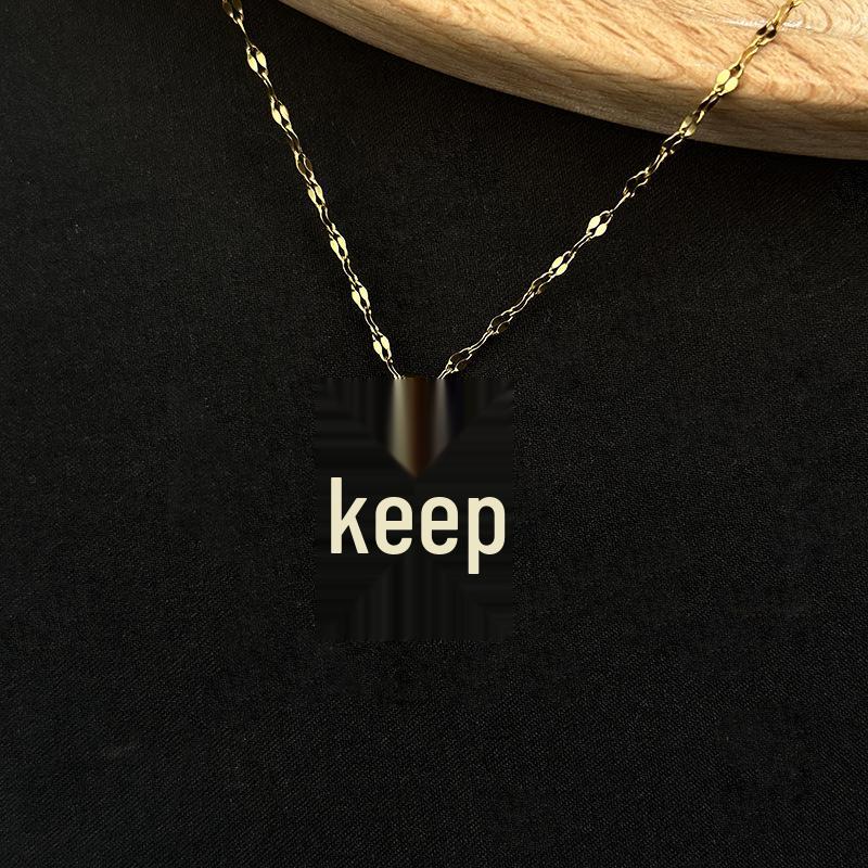 Women's Stainless Steel Micro-set Unicorn Necklace