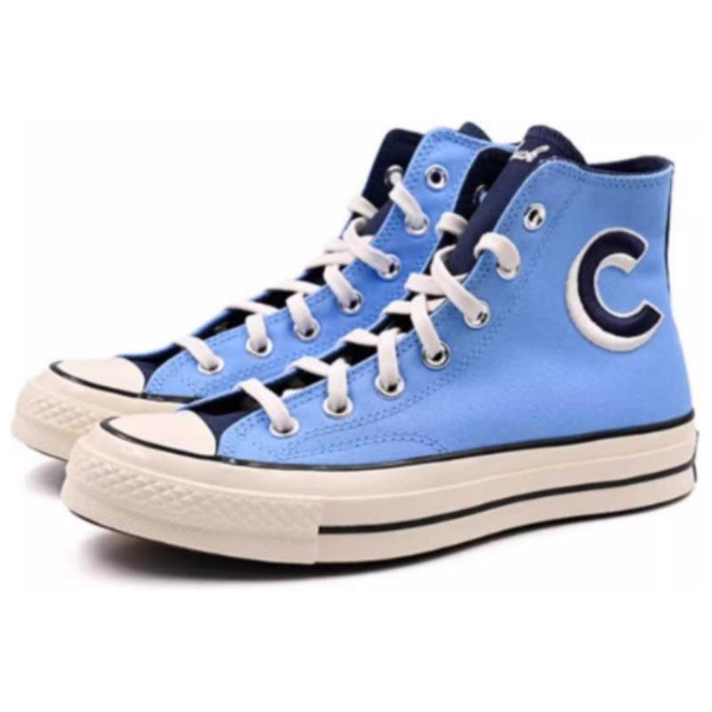 Converse 1970s Trendy Lightweight High Top Canvas Shoes Unisex Blue