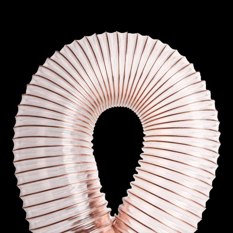 Transparent PVC Steel Wire Reinforced Hose