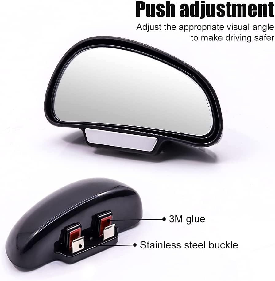 Biqing Auxiliary Mirror, Left Side Mirror, Auxiliary Mirror, Car Blind Spot Elimination, Mirror, Car