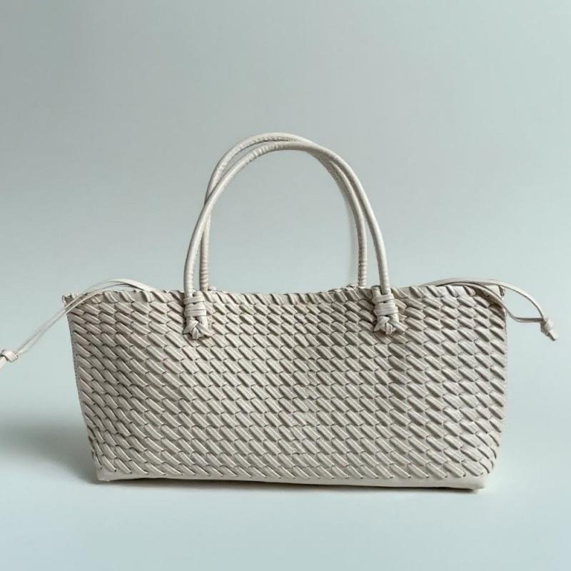 Luxury Shoulder Bag Brand Exquisite Woven Shopping Bag Stylish Simple Large Capacity Top Handle Handbag Women Commuter Tote Bag