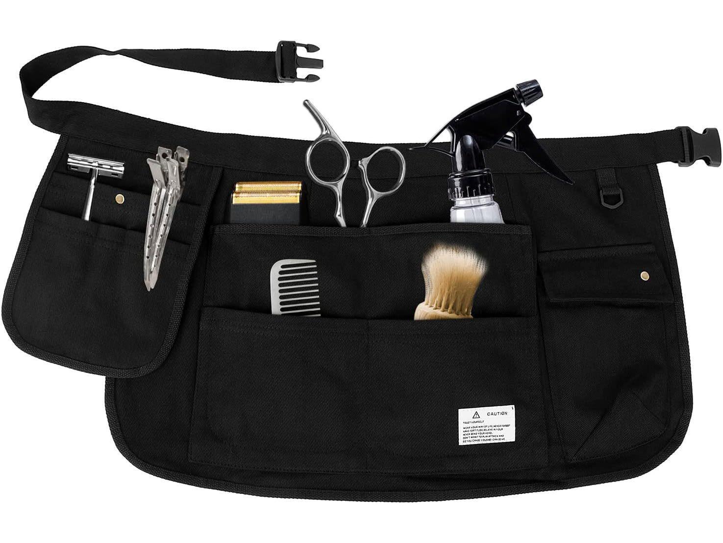 Фартук-поясная сумка для инструментов для парикмахеров, работников кейтеринга, индустрии красоты и сферы обслуживания