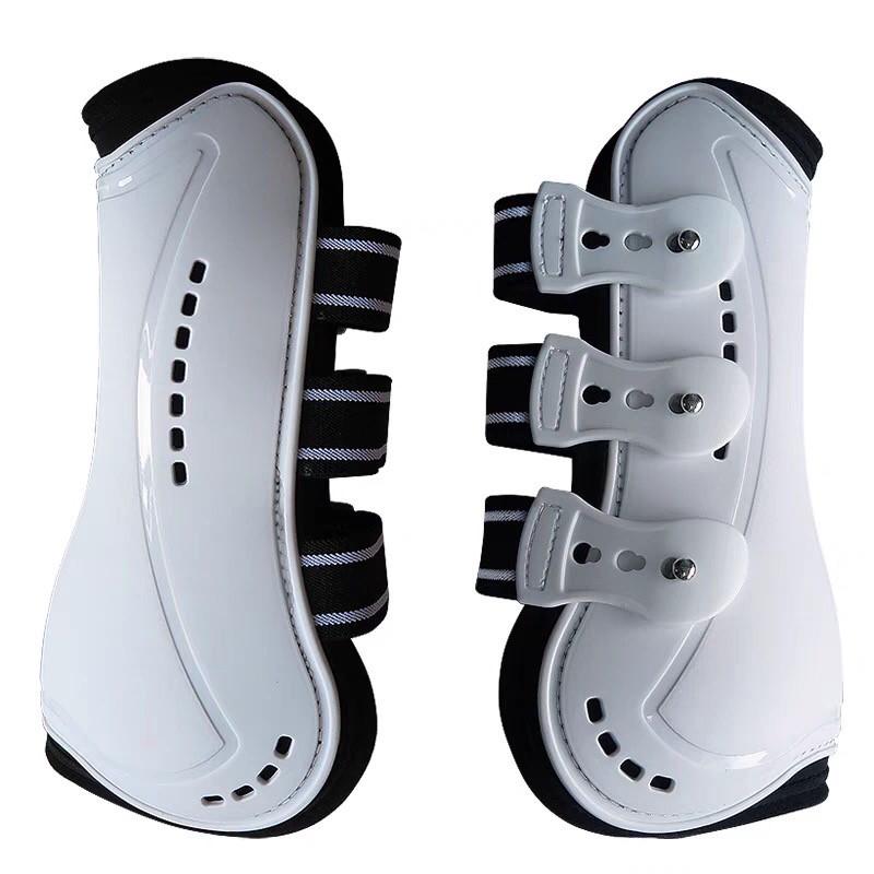 Breathable Equestrian Show Jumping Leg Wraps with Sweat-Wicking Hoof Protection