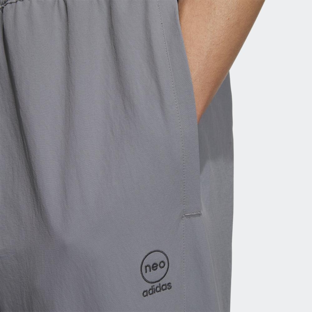 Adidas Neo Logo Joggers With Cuffed Ankles Men Bottoms Light-Grey IP3910