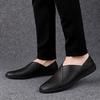 Modische weiche Echtleder-Schuhe Herren Bequeme Herren-Loafer Freizeitschuhe Herren Flats Heißer Verkauf Fahr-Leichtschuhe Mokassins Plus