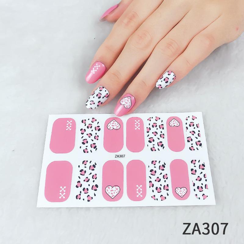 Nail Art Stickers Small Fresh Nail Art Stickers Leopard Print Nail Stickers Nail Stickers