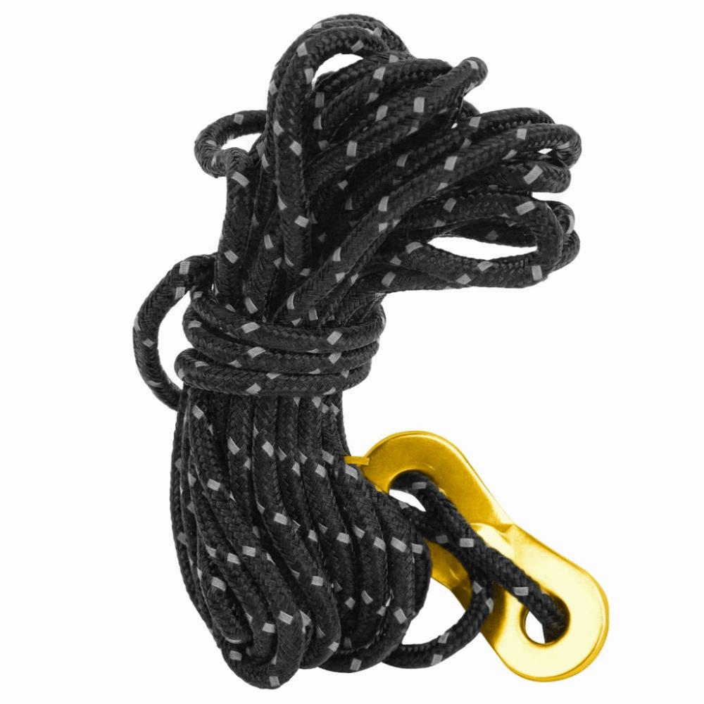 8 Pcs with Aluminum Alloy Buckle Tent Guide Ropes Polyester Guy Lines Guyline Tent Cord  Camping
