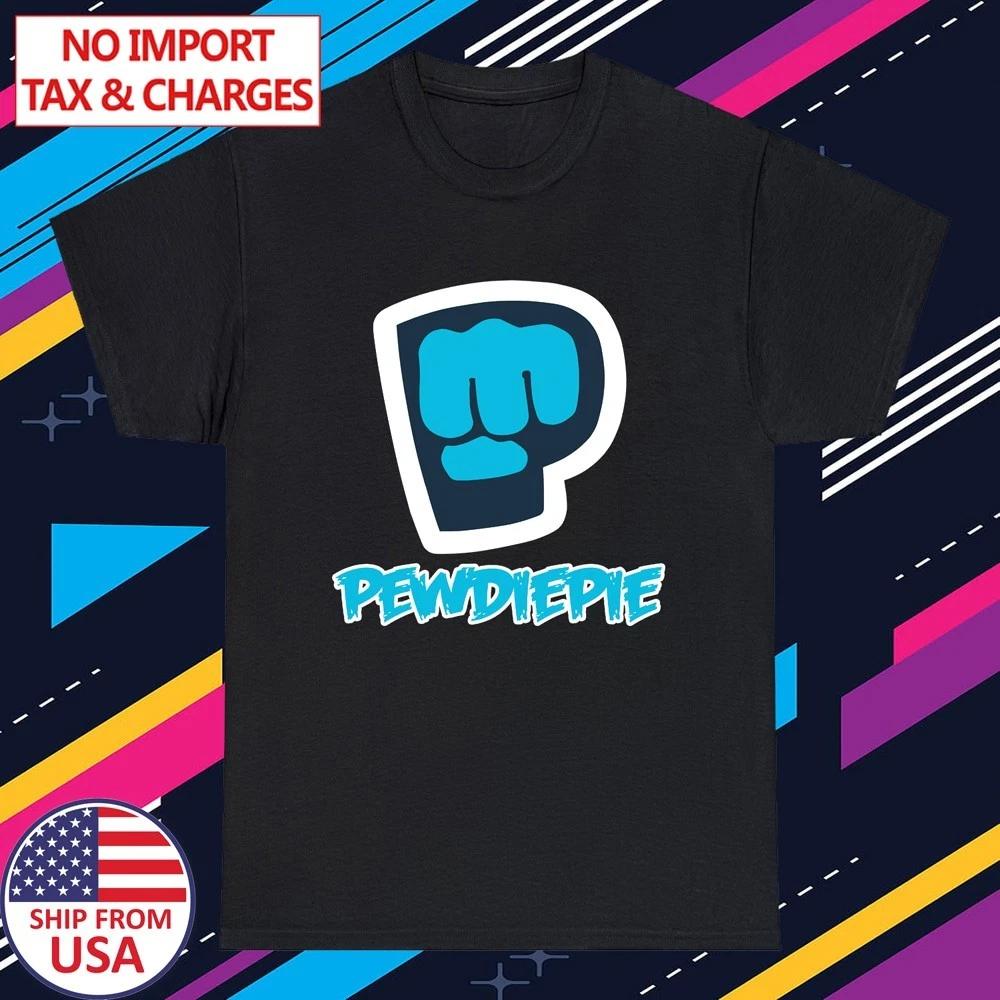 

Pewdiepie Famous Youtuber Gamer Men s Black Size S-5XL M